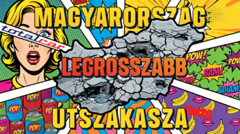 Szavazz 2026 legrosszabb útszakaszaira!