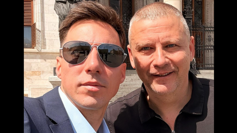 Radnai Márk és Ruszin-Szendi Romulusz mesterkedik valamiben, különleges meglepetéssel készülnek