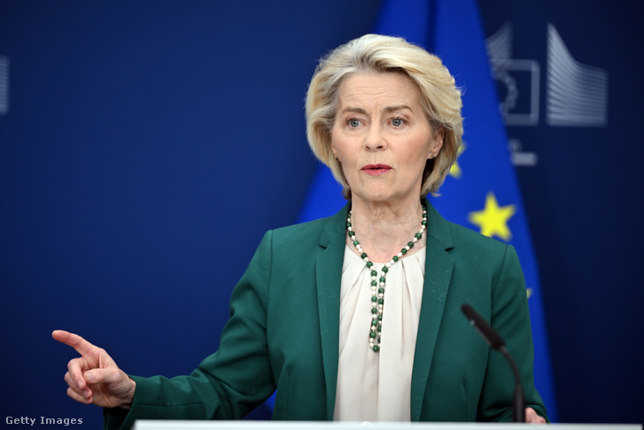 Ursula von der Leyen 2026. április 15-én