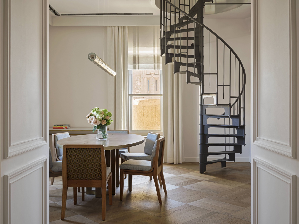 The St. Regis Budapest - Klotild Tower Suite - dining
