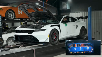 Hány lóerőt tud igazából a leggyorsabb utcai Mustang? Lemérték!