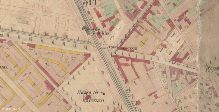 Kőbánya alsó vasútállomás, tehervonat-baleset a Kőér (Apaffy) utcánál, 1906