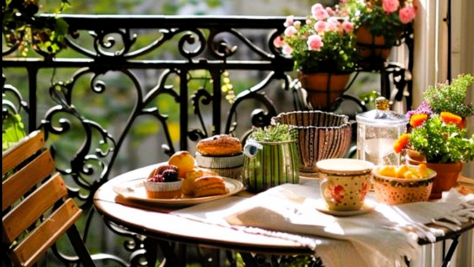 Bájos apró erkélyek