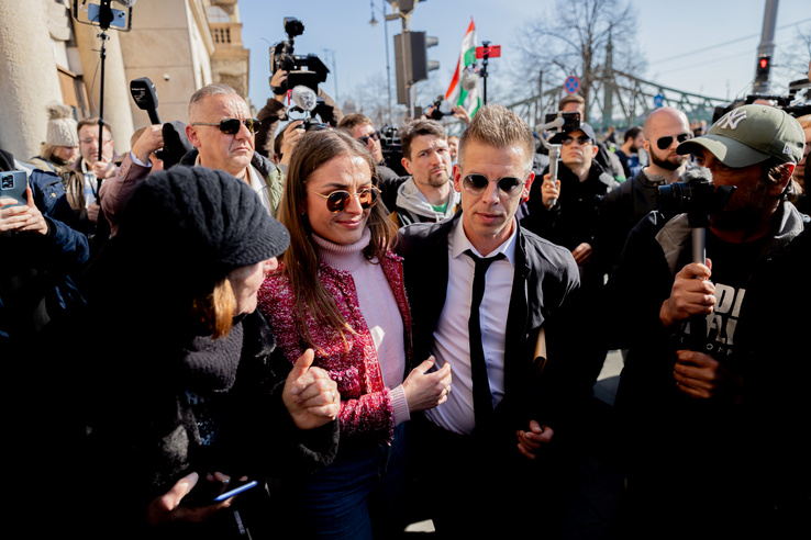 Megszüntették az&nbsp;eljárást Magyar Péter és Vogel Evelin ügyében