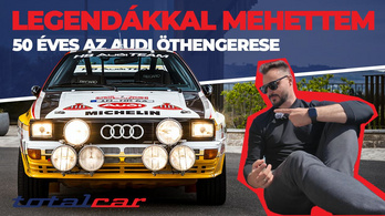 Öthengeres őrület 50 éve: Audi Quattro, RS2, RS3 próbakörrel ünneplünk