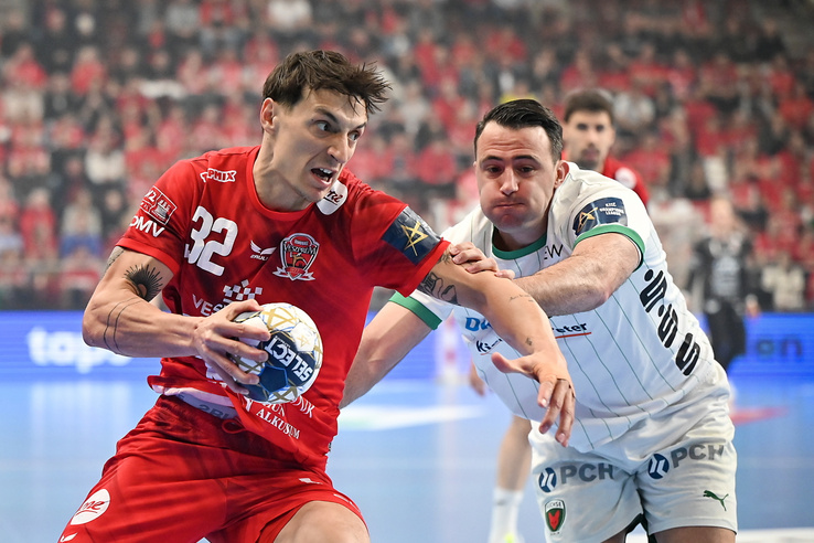 Hatalmas hajrával tett nagy lépést a Bajnokok Ligája négyes döntője felé a Veszprém