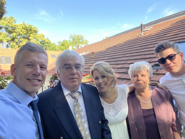 Magyar Péter és családja