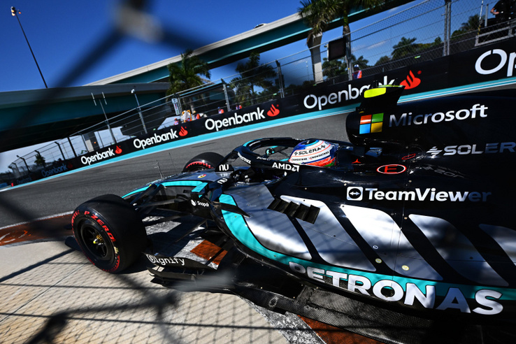 Hidegzuhany Miamiban: Antonellié a pole, Verstappen volt a fő kihívó