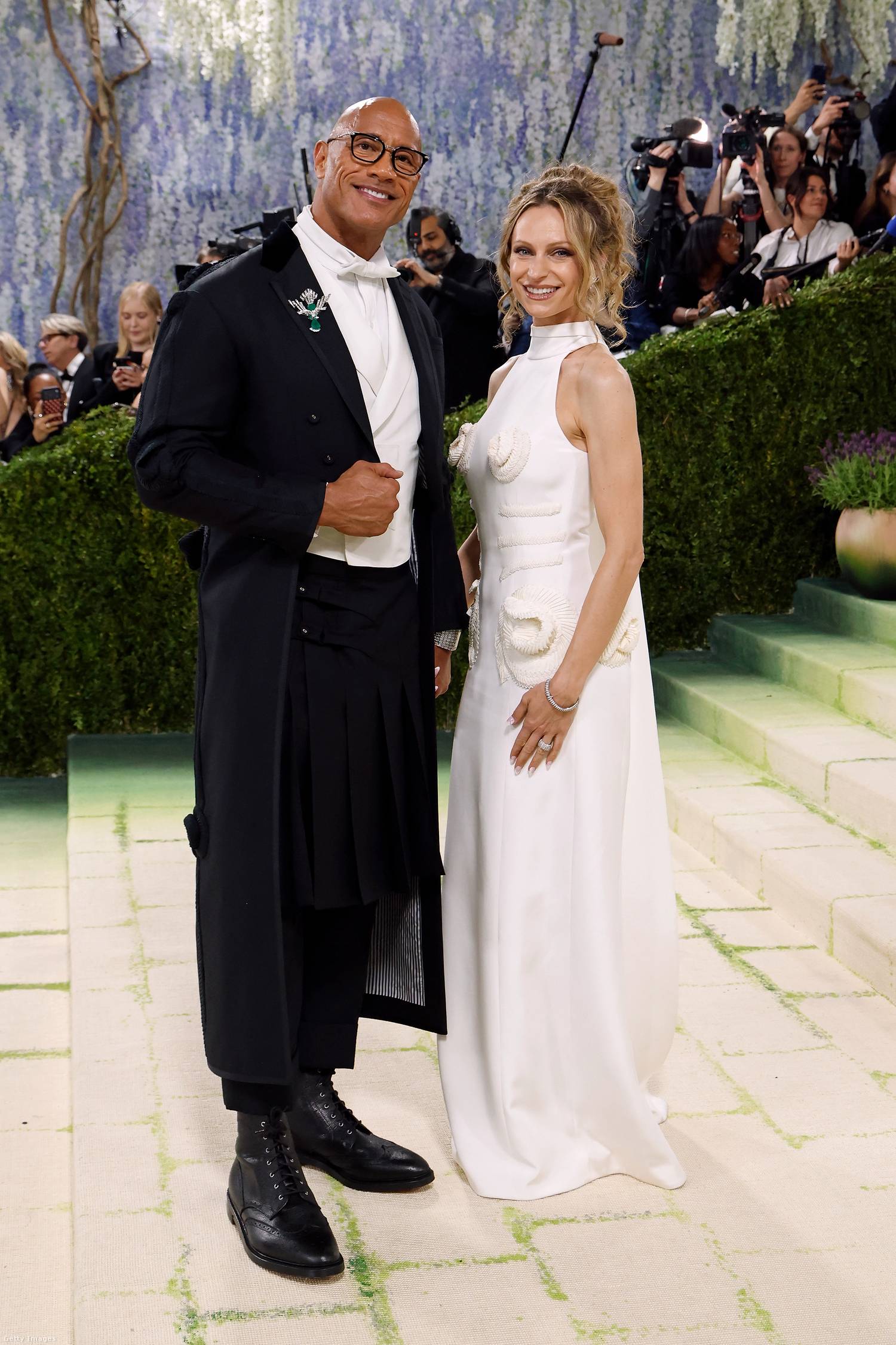 Dwayne Johnson és felesége