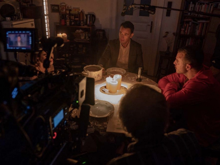 Wekfotó Az örökség című film forgatásáról