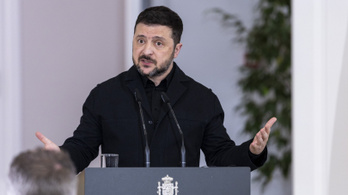 Zelenszkij köszöntet nyilvánított Magyar Péternek