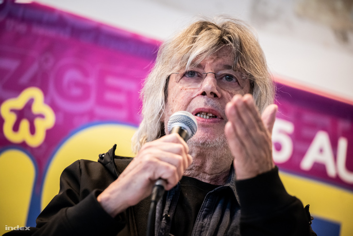 Bródy János a Sziget Fesztivál sajtótájékoztatóján 2026. május 14-én