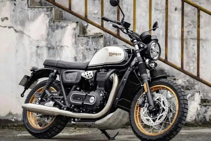 Itt egy újabb kínai motor, a Morbidelli Timeless 1200