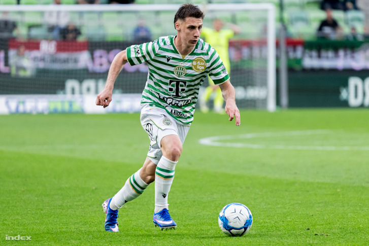 Marius Corbu a Ferencváros - Zalaegerszeg mérkőzésen
