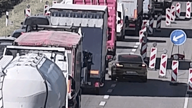 Simán elkerülhető incidensből lett baj az M7-es autópályán