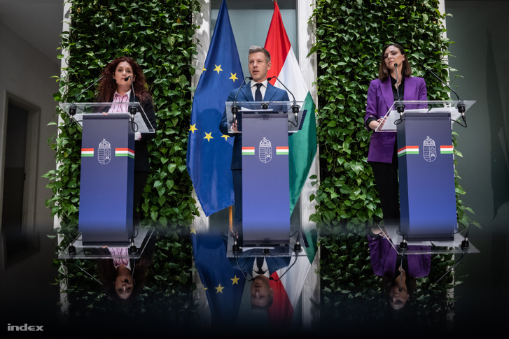 Magyar Éva, Magyar Péter és Köböl Anita