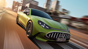 Viszlát V8: Itt az új, 1170 lóerős, elektromos Mercedes-AMG GT 4 Door