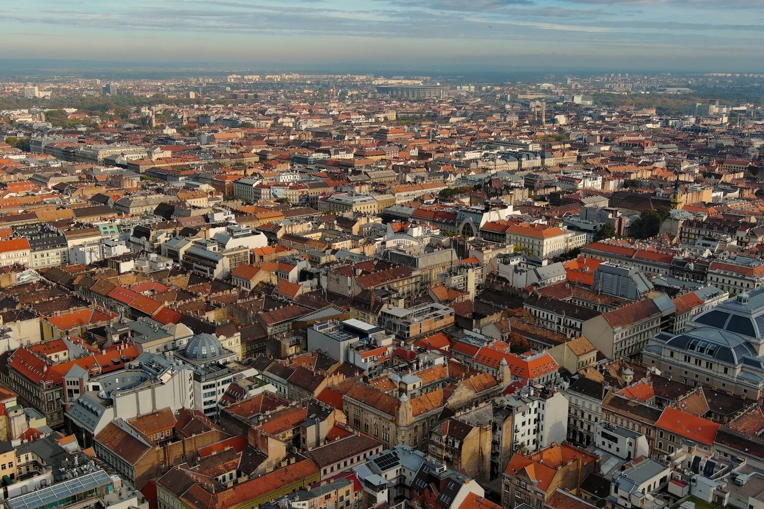 Terézváros madártávlatból