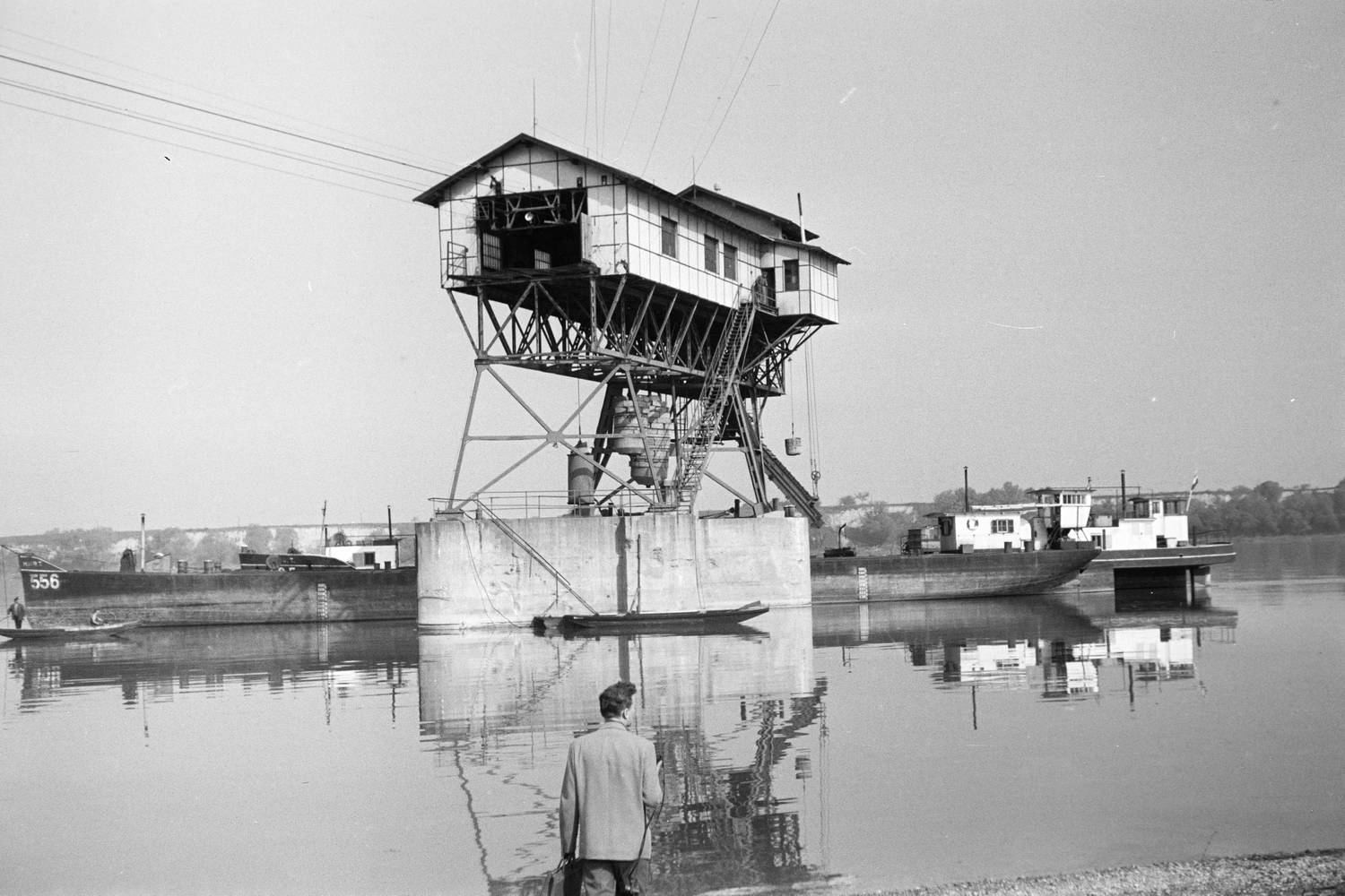 A Dorogi Szénbányák szállító és elosztó részlege 1960-as években.