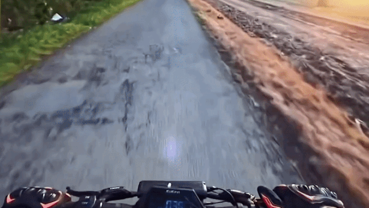 Visszatért a nyúllal ütköző rolleres: Azt&nbsp;éreztem, hogy a mellkasomnál van valami szőrös