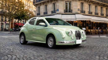 Szeretnél Toyota Yarist, ami úgy néz ki, mint egy klasszikus Jaguar?