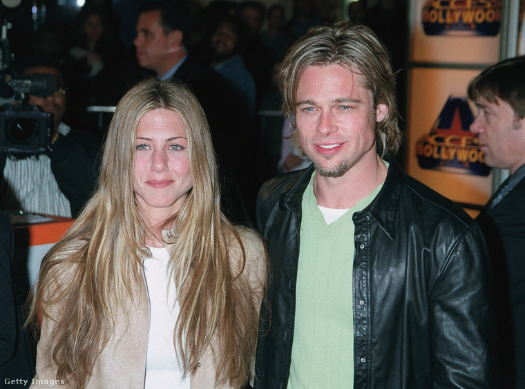 Jennifer Aniston és Brad Pitt. (Fotó: Getty Images)