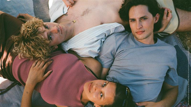 A The Trio főszereplői: Rebecka Harper, Felix Sandman és Seth Manteus