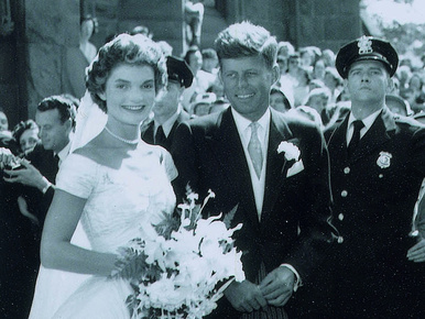 Soha nem látott képek Kennedy esküvőjéről