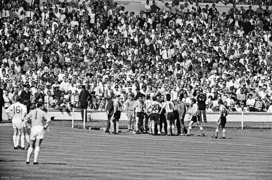 Percekig állt az Anglia–Argentína meccs 1966-ban