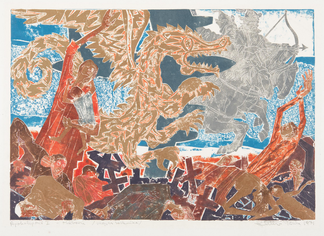 Stettner Béla: Háború (Apokalipszis I.), (1971)