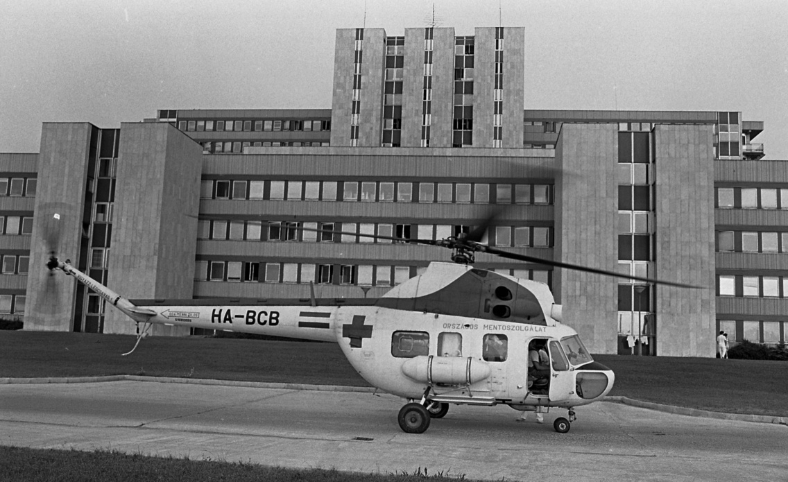 A Jahn Ferencről elnevezett kórház 1986-ban