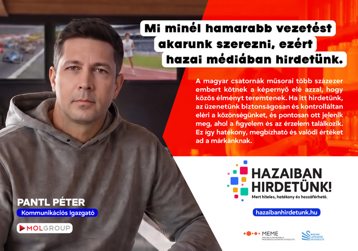 Pantl Péter a MOL-csoport Kommunikációs Igazgatója is megosztotta véleményét a kampányban