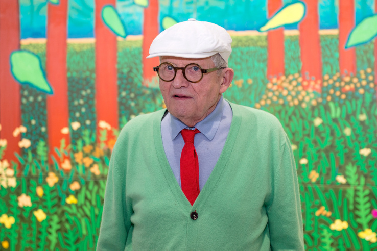 Meghalt David Hockney