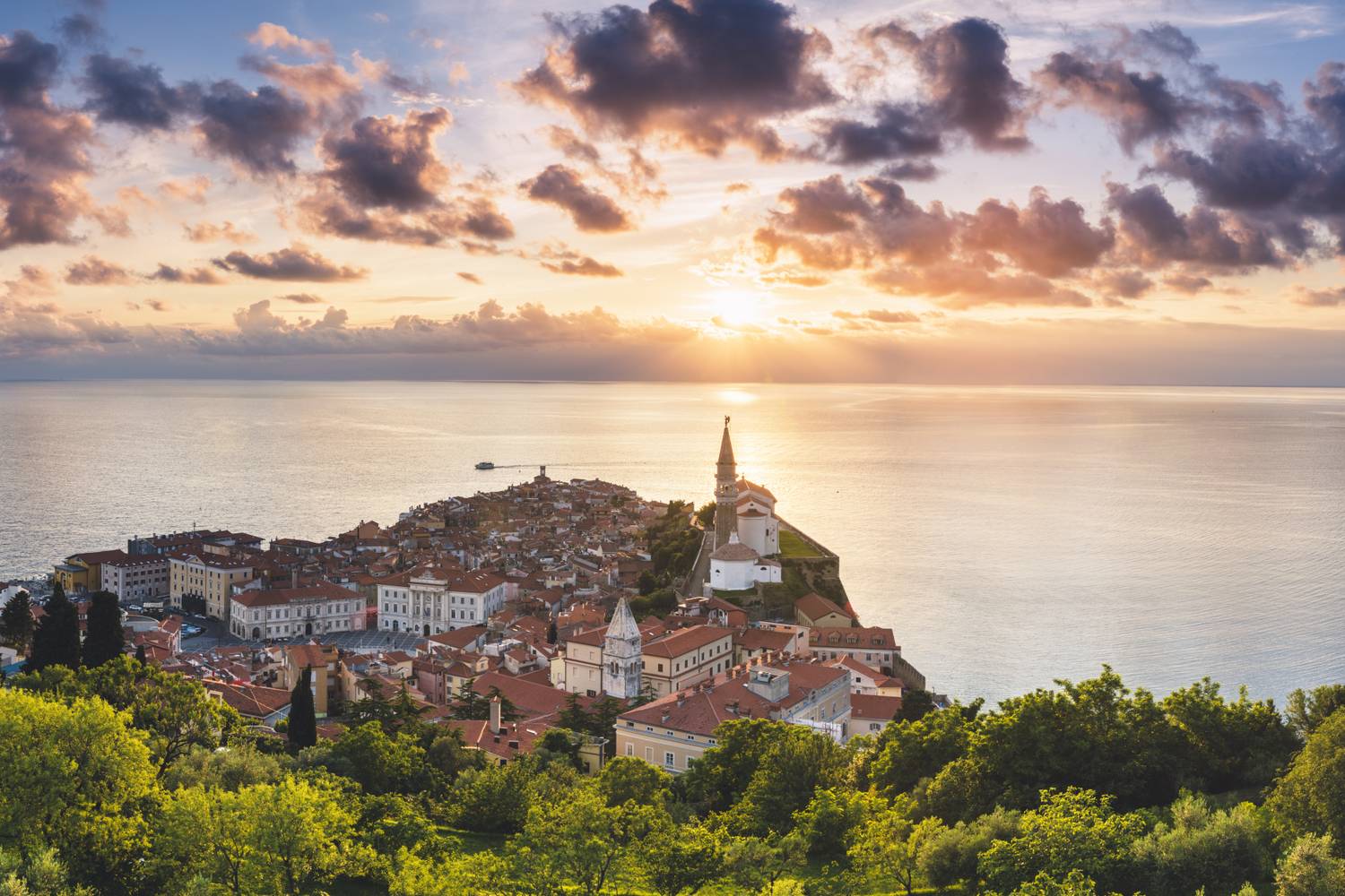 Piran, Szlovénia.