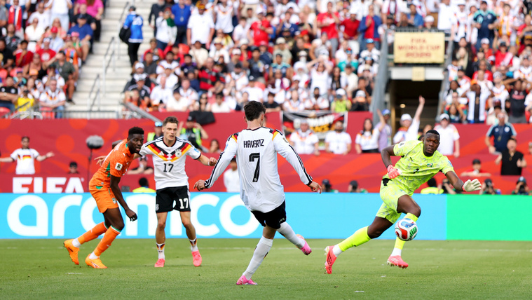 Hiába szerzett gólt Kai Havertz, a játékvezető már korábban szabálytalanságot látott