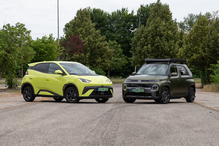Hyundai Inster vs. BYD Dolphin Surf: Melyik a jobb olcsó villanyautó?