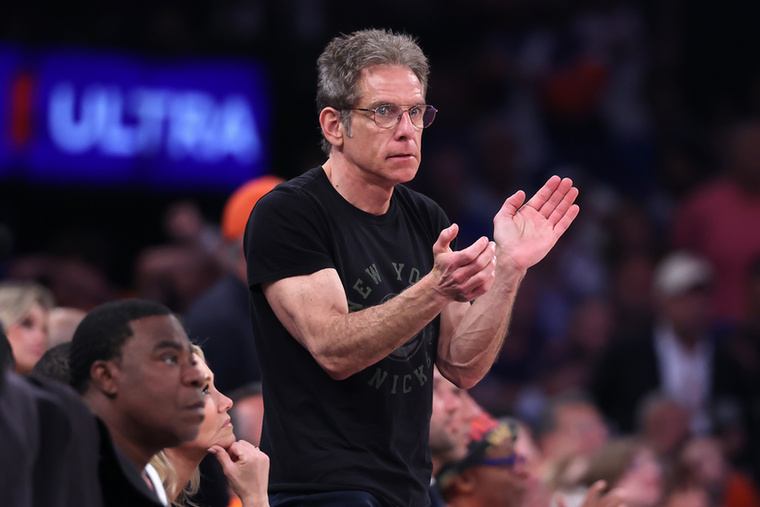 Ben StillerA színészről köztudott, hogy lelkes New York Knicks szurkoló