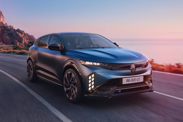 Itt a frissített Renault Megane E-Tech Electric