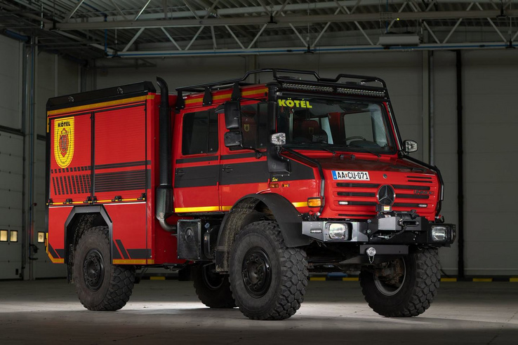 Gyerekkorodban ilyen Unimog tűzoltóról álmodtál