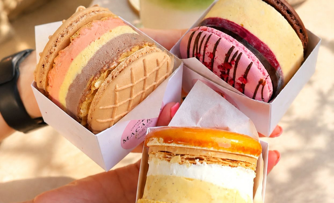 Macaron Heaven manufaktúra facebook macaron fagyi-2