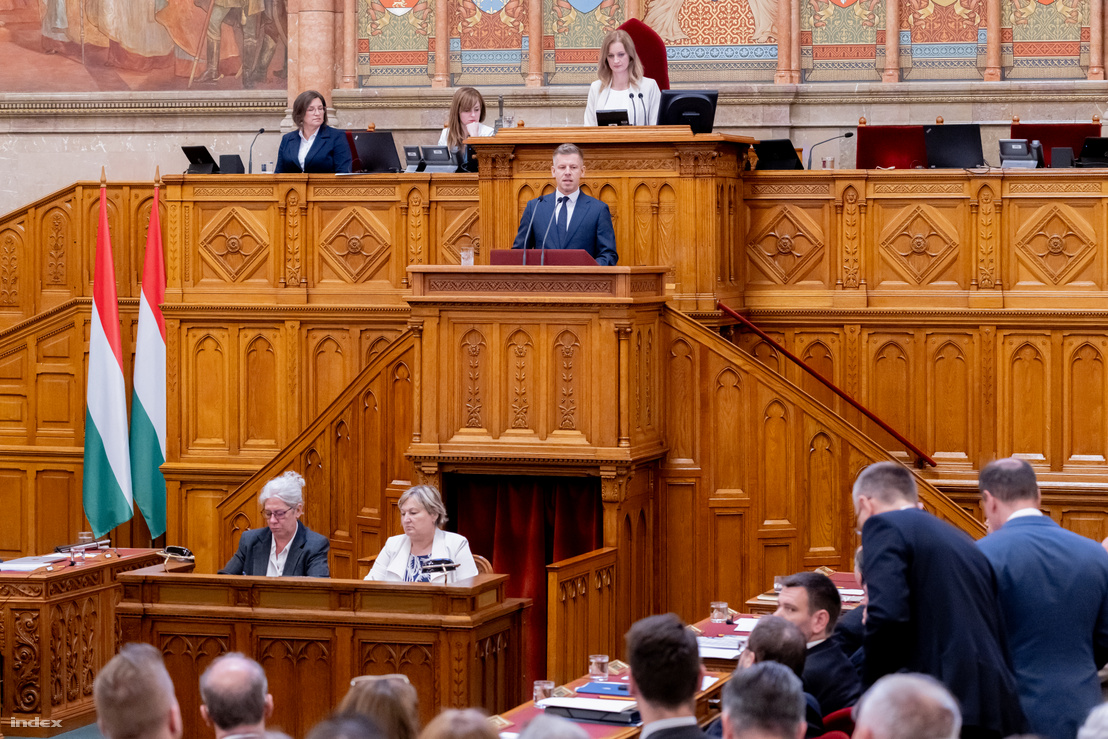 Magyar Péter 2026. június 22-én