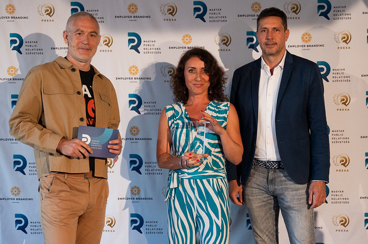 Év szakembere: Sztaniszláv András, MPRSZ elnök, Varró Gabriella, Pantl Péter – PREXA zsűrielnök