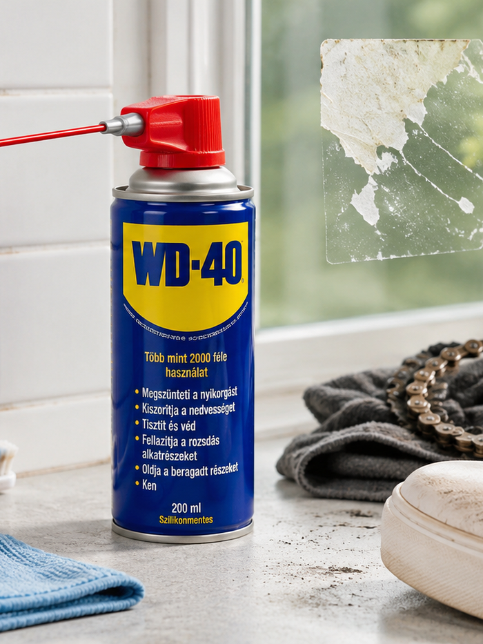 Nem csak a nyikorgó ajtókra jó: 7 ház körüli probléma, amit a WD-40 is megoldhat