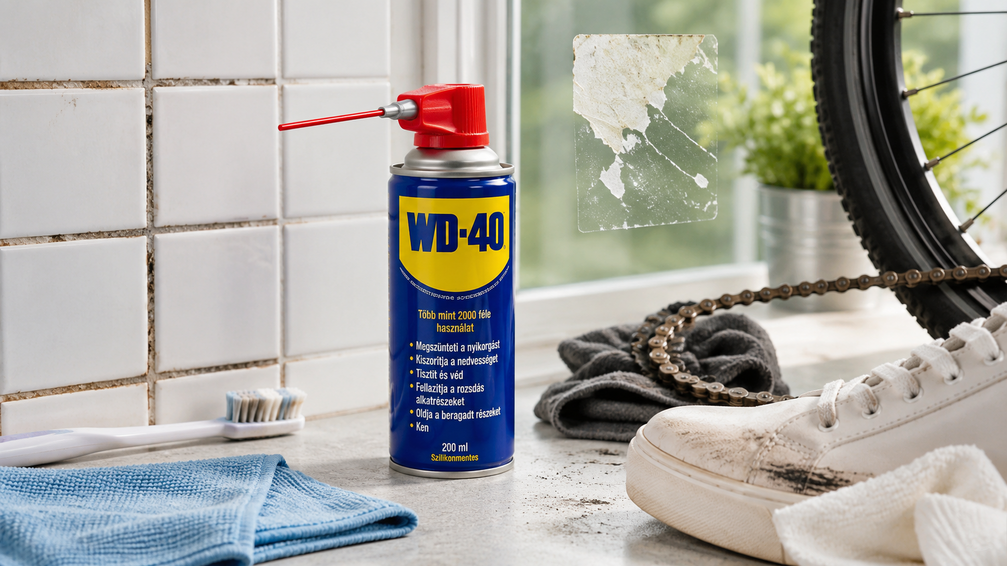 Nem csak a nyikorgó ajtókra jó: 7 ház körüli probléma, amit a WD-40 is megoldhat