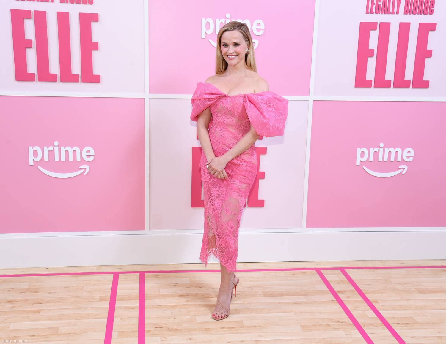 Reese Witherspoon az Elle premierjén New Yorkban június 23-án.