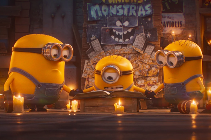 Részlet a Gru és a Minyonok c. filmből