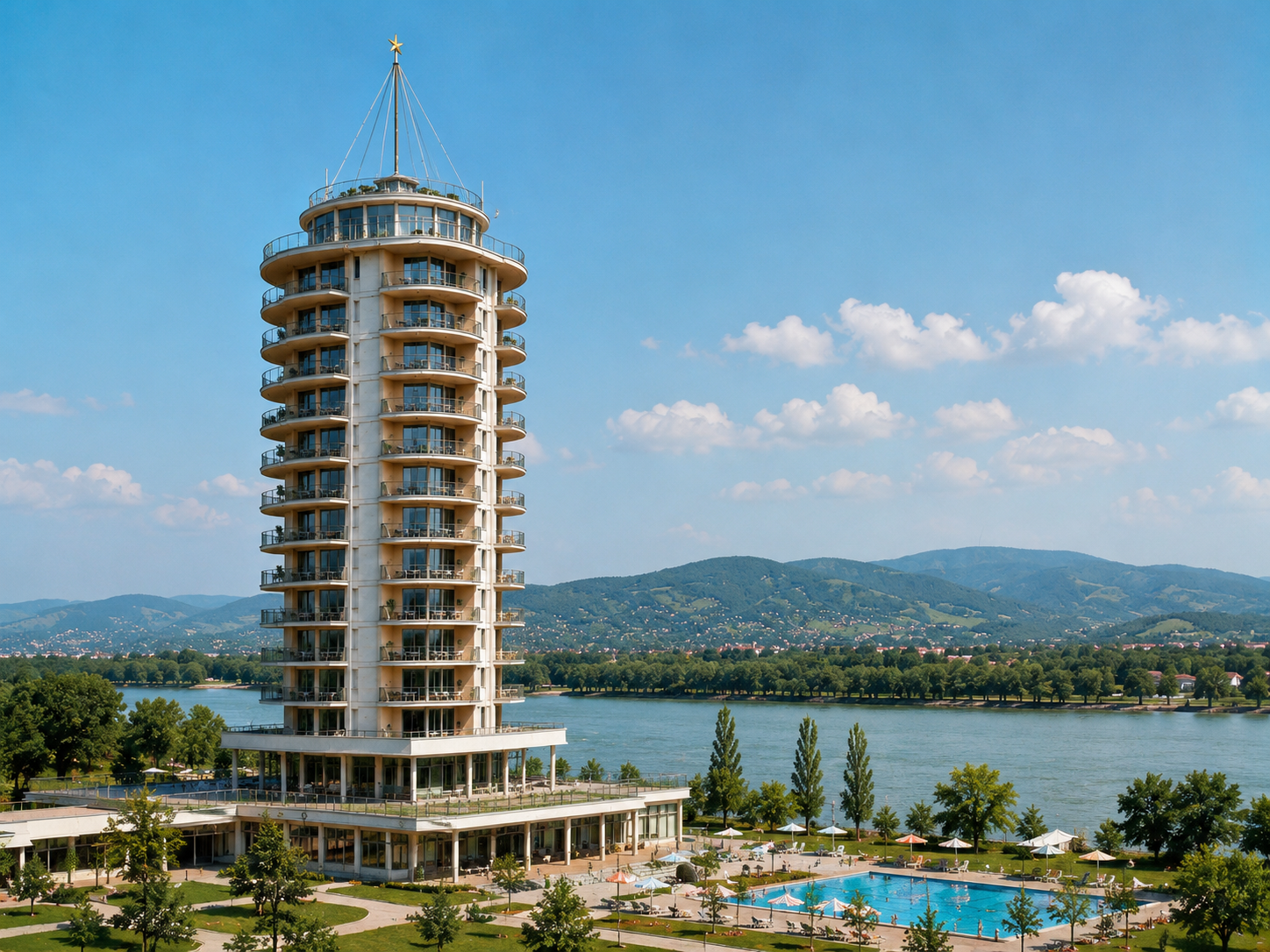 Valahogy így nézne ki az elkészült „toronyház”