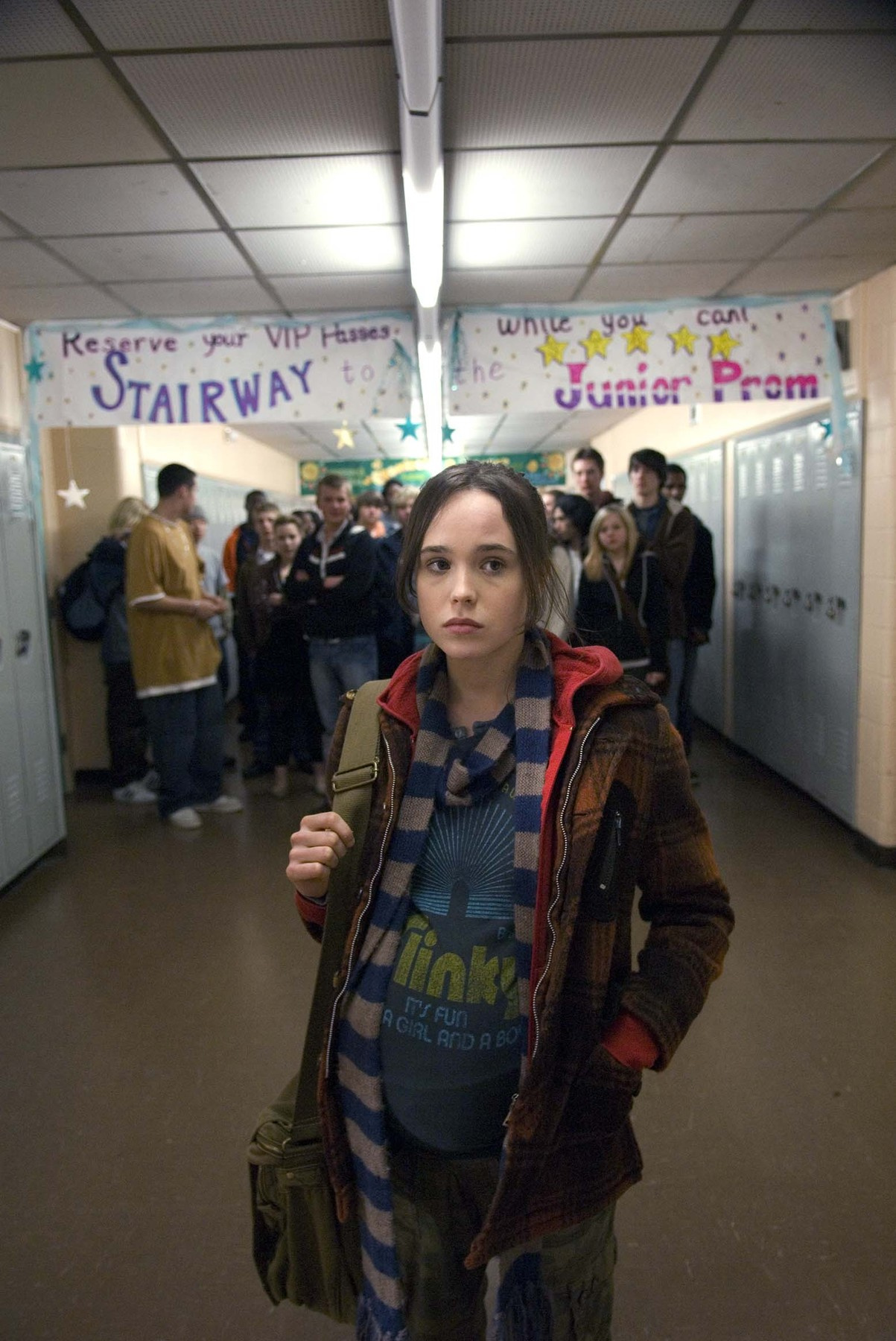 Ellen Page a 2007-es Juno című filmben.