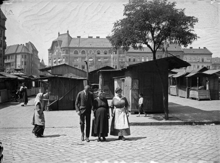 A Teleki tér a piaccal 1926-ban