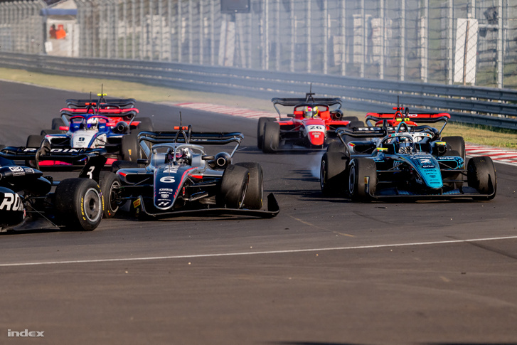 Molnár Martin a Hungaroring GB3-as zárófutamán